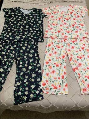 Ekouer Pajamas 2 Pair